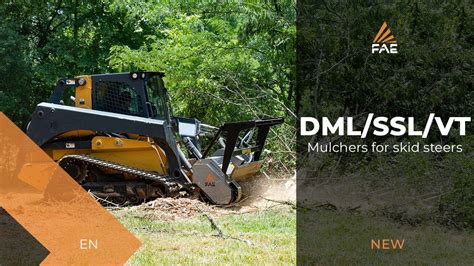 Forestry mulcher for skid steers up to 75 hp. 